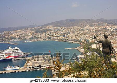 High angle view of a cityscape, Ephesus, Turkey View Large Photo Image Stock Image - High angle view of a cityscape, Ephesus, Turkey. Fotosearch