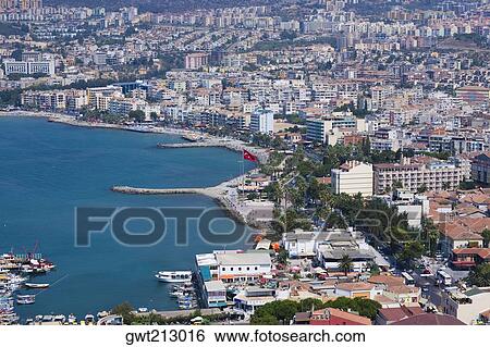 High angle view of a cityscape, Ephesus, Turkey View Large Photo Image Stock Photograph - High angle view of a cityscape, Ephesus, Turkey. Fotosearch