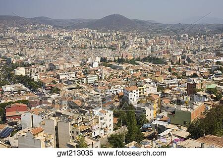 High angle view of a cityscape, Ephesus, Turkey View Large Photo Image Stock Photography - High angle view of a cityscape, Ephesus, Turkey. Fotosearch