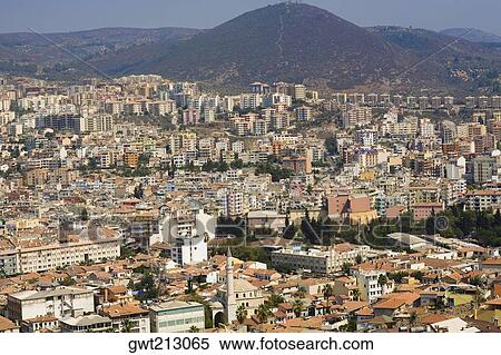 High angle view of a cityscape, Ephesus, Turkey View Large Photo Image Stock Photography - High angle view of a cityscape, Ephesus, Turkey. Fotosearch