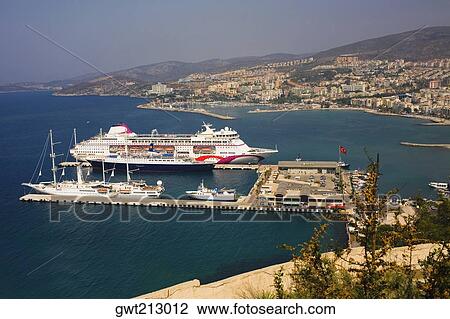 High angle view of ships at the dock, Ephesus, Turkey View Large Photo Image Stock Image - High angle view of ships at the dock, Ephesus, Turkey. Fotosearch