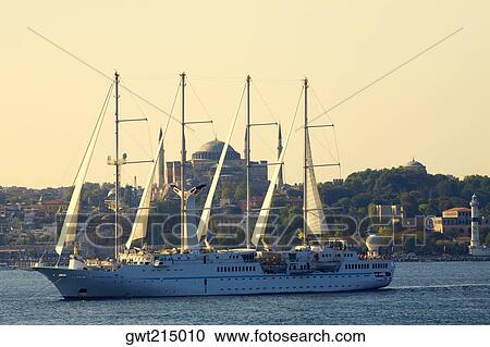 Commercial ship in a river, Athens, Greece View Large Photo Image Stock Image - Commercial ship in a river, Athens, Greece. Fotosearch