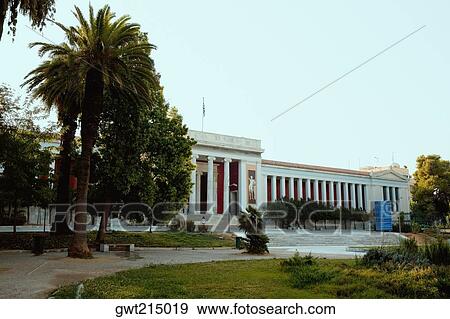 Facade of a government building, Athens, Greece View Large Photo Image Stock Photo - Facade of a government building, Athens, Greece. Fotosearch