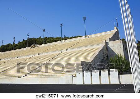 Low angle view of bleachers in an amphitheater, Theater Of Herodes Atticus, Acropolis, Athens, Greece View Large Photo Image Stock Image - Low angle view of bleachers in an amphitheater, Theater Of Herodes Atticus, Acropolis, Athens, Greece. Fotosearch