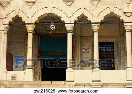 Facade of a building, Istanbul, Turkey View Large Photo Image Stock Photo - Facade of a building, Istanbul, Turkey. Fotosearch