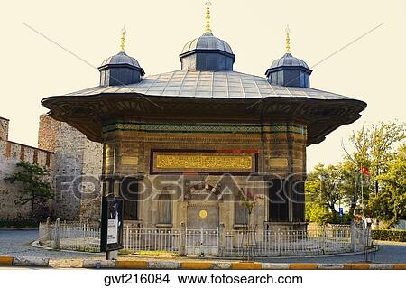 Fence around a building, Istanbul, Turkey View Large Photo Image Picture - Fence around a building, Istanbul, Turkey. Fotosearch