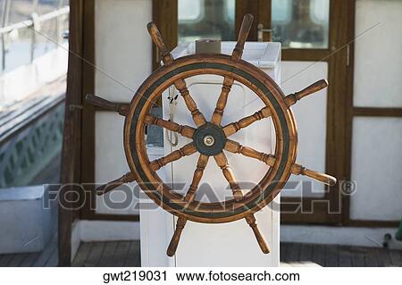 Helm of a boat, Patmos, Dodecanese Islands, Greece View Large Photo Image Stock Image - Helm of a boat, Patmos, Dodecanese Islands, Greece. Fotosearch