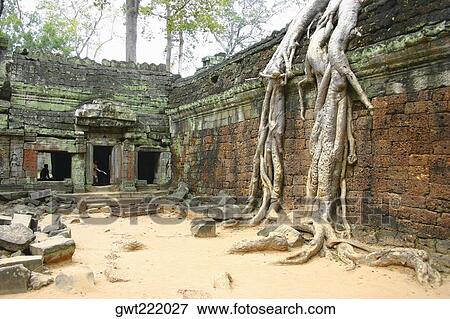 Old ruins of a temple, Angkor Wat, Siem Reap, Cambodia View Large Photo Image Stock Photo - Old ruins of a temple, Angkor Wat, Siem Reap, Cambodia. Fotosearch