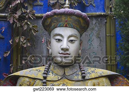 Close-up of a statue, Beijing, China View Large Photo Image Stock Photo - Close-up of a statue, Beijing, China. Fotosearch