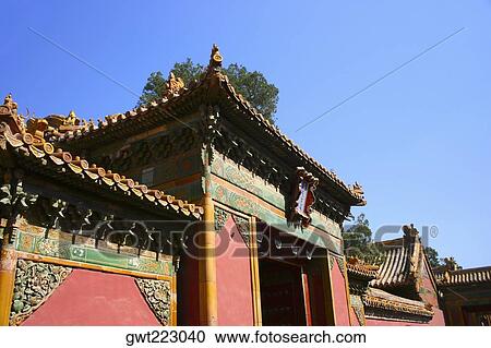 Low angle view of a palace, Forbidden City, Beijing, China View Large Photo Image Stock Image - Low angle view of a palace, Forbidden City, Beijing, China. Fotosearch