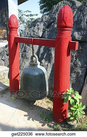 Close-up of a bell, Vientiane, Laos View Large Photo Image Stock Photograph - Close-up of a bell, Vientiane, Laos. Fotosearch