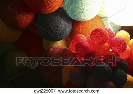 Large group of balls of wool, Night Market, Luang Prabang, Laos View Large Photo Image Stock Photo - Large group of balls of wool, Night Market, Luang Prabang, Laos. Fotosearch