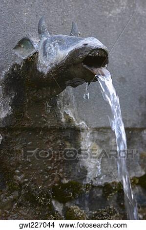Close-up of a drinking fountain, Muktinath, Annapurna Range, Himalayas, Nepal View Large Photo Image Picture - Close-up of a drinking fountain, Muktinath, Annapurna Range, Himalayas, Nepal. Fotosearch