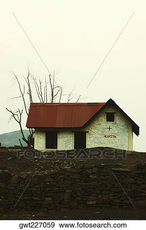 Stone wall in front of a hospital, Muktinath, Annapurna Range, Himalayas, Nepal View Large Photo Image Stock Photo - Stone wall in front of a hospital, Muktinath, Annapurna Range, Himalayas, Nepal. Fotosearch