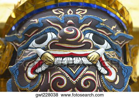 Close-up of a statue, Ko Ratanakosin, Bangkok, Thailand View Large Photo Image Stock Photo - Close-up of a statue, Ko Ratanakosin, Bangkok, Thailand. Fotosearch