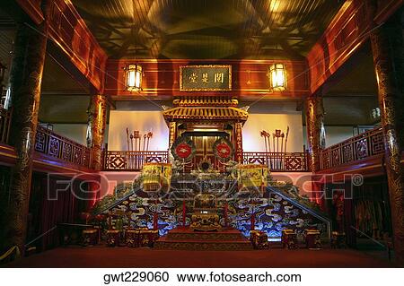 Interiors of a temple, Ho Chi Minh City, Vietnam View Large Photo Image Stock Image - Interiors of a temple, Ho Chi Minh City, Vietnam. Fotosearch
