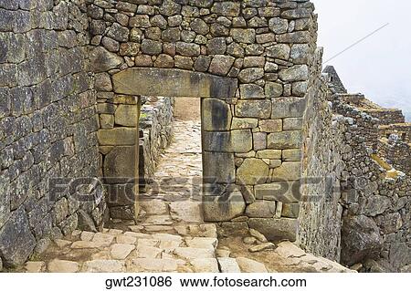 Old ruins of a building, Machu Picchu, Cusco Region, Peru View Large Photo Image Stock Photograph - Old ruins of a building, Machu Picchu, Cusco Region, Peru. Fotosearch