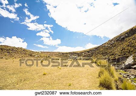 Clouds over a hill, Queswachaca, Cusco Region, Peru View Large Photo Image Stock Photo - Clouds over a hill, Queswachaca, Cusco Region, Peru. Fotosearch