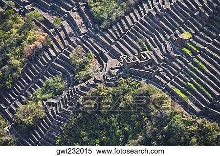 High angle view of the old ruins, Choquequirao, Peru View Large Photo Image Stock Photography - High angle view of the old ruins, Choquequirao, Peru. Fotosearch