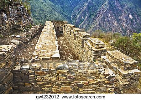 Old ruins on a mountain, Choquequirao, Inca, Cusco Region, Peru View Large Photo Image Stock Image - Old ruins on a mountain, Choquequirao, Inca, Cusco Region, Peru. Fotosearch