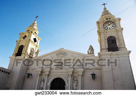 Facade of a church, Ica, Ica Region, Peru View Large Photo Image Picture - Facade of a church, Ica, Ica Region, Peru. Fotosearch