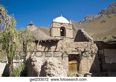 Low angle view of a church, Malata, Arequipa, Peru View Large Photo Image Stock Image - Low angle view of a church, Malata, Arequipa, Peru. Fotosearch