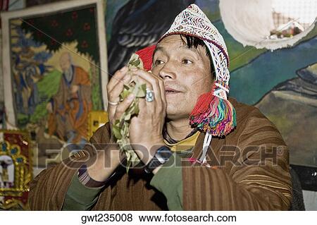 Close-up of a mature man praying, Huasao, Cusco Region, Peru View Large Photo Image Stock Photo - Close-up of a mature man praying, Huasao, Cusco Region, Peru. Fotosearch