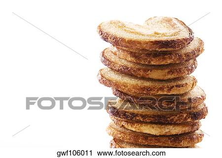 Close-up of a stack of cookies View Large Photo Image Stock Image - Close-up of a stack of cookies. Fotosearch