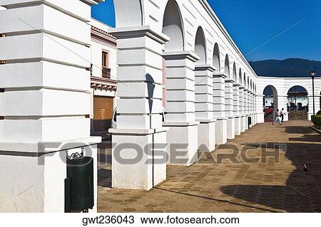 Arcade of a city hall, San Cristobal De Las casas, Chiapas, Mexico View Large Photo Image Stock Image - Arcade of a city hall, San Cristobal De Las casas, Chiapas, Mexico. Fotosearch