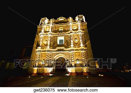 Facade of a cathedral, Santo Domingo, San Cristobal De Las Casas, Chiapas, Mexico View Large Photo Image Stock Photography - Facade of a cathedral, Santo Domingo, San Cristobal De Las Casas, Chiapas, Mexico. Fotosearch