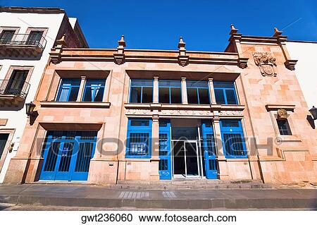 Facade of a post office building, Zacatecas, Mexico View Large Photo Image Stock Image - Facade of a post office building, Zacatecas, Mexico. Fotosearch