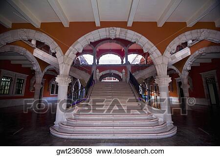 Interiors of a palace, Palacio De Gobierno, Aguascalientes, Mexico View Large Photo Image Stock Photo - Interiors of a palace, Palacio De Gobierno, Aguascalientes, Mexico. Fotosearch