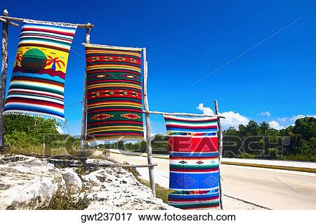 Three beach towels hanging on wooden poles, Tulum, Quintana Roo, Mexico View Large Photo Image Stock Photo - Three beach towels hanging on wooden poles, Tulum, Quintana Roo, Mexico. Fotosearch