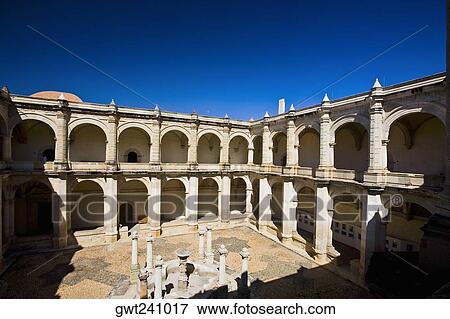Arcades of an art museum, Santo Domingo, Oaxaca, Oaxaca State, Mexico View Large Photo Image Stock Photo - Arcades of an art museum, Santo Domingo, Oaxaca, Oaxaca State, Mexico. Fotosearch