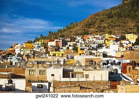 Buildings in a city, Zacatecas State, Mexico View Large Photo Image Stock Image - Buildings in a city, Zacatecas State, Mexico. Fotosearch
