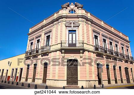 Facade of a building, Aguascalientes, Mexico View Large Photo Image Picture - Facade of a building, Aguascalientes, Mexico. Fotosearch
