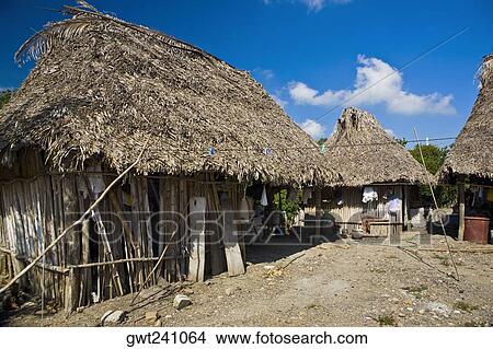 Houses in a village, Hidalgo, Papantla, Veracruz, Mexico View Large Photo Image Picture - Houses in a village, Hidalgo, Papantla, Veracruz, Mexico. Fotosearch