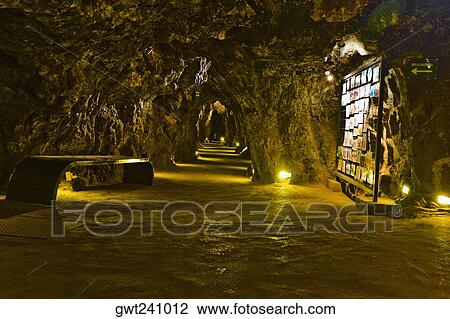 Interiors of a mine, Mina El Eden, Zacatecas, Mexico View Large Photo Image Stock Image - Interiors of a mine, Mina El Eden, Zacatecas, Mexico. Fotosearch