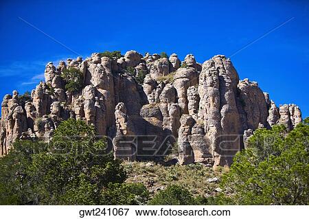 Low angle view of a rock formation, Sierra De Organos, Sombrerete, Zacatecas State, Mexico View Large Photo Image Stock Photo - Low angle view of a rock formation, Sierra De Organos, Sombrerete, Zacatecas State, Mexico. Fotosearch