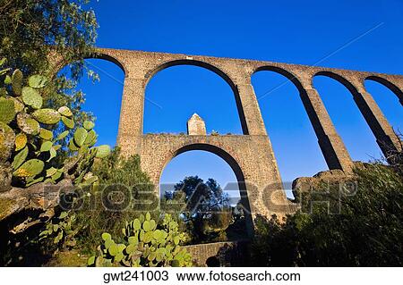 Low angle view of an arcade, Arcos Del Padre Tembleque, Tepeyahualco, Hidalgo, Mexico View Large Photo Image Stock Image - Low angle view of an arcade, Arcos Del Padre Tembleque, Tepeyahualco, Hidalgo, Mexico. Fotosearch