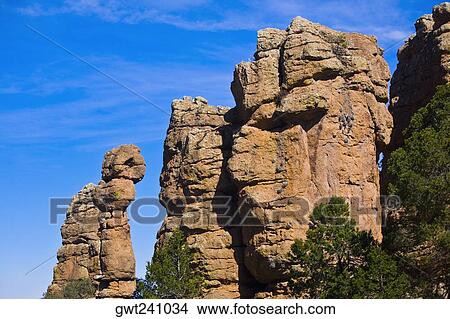 Low angle view of rock formations, Sierra De Organos, Sombrerete, Zacatecas State, Mexico View Large Photo Image Picture - Low angle view of rock formations, Sierra De Organos, Sombrerete, Zacatecas State, Mexico. Fotosearch
