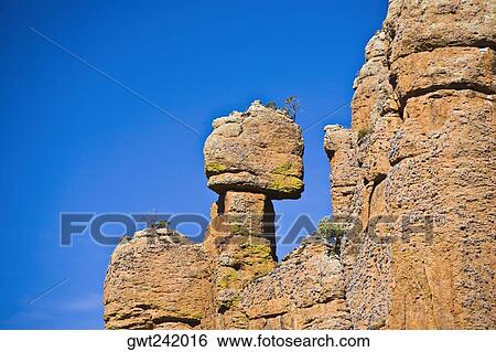 Low angle view of rock formations, Sierra De Organos, Sombrerete, Zacatecas State, Mexico View Large Photo Image Stock Photograph - Low angle view of rock formations, Sierra De Organos, Sombrerete, Zacatecas State, Mexico. Fotosearch