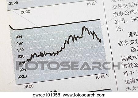 Close-up of a line graph on a financial report View Large Photo Image Stock Photo - Close-up of a line graph on a financial report. Fotosearch