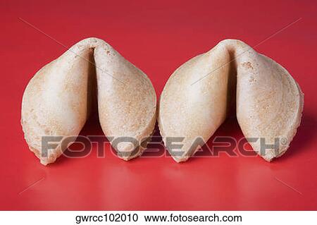Close-up of two fortune cookies View Large Photo Image Stock Image - Close-up of two fortune cookies. Fotosearch