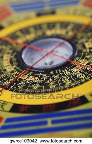 Close-up of a feng shui compass View Large Photo Image Stock Image - Close-up of a feng shui compass. Fotosearch