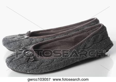 Close-up of a pair of shoe View Large Photo Image Stock Photo - Close-up of a pair of shoe. Fotosearch