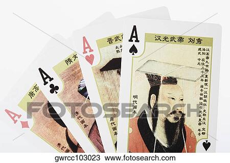 Close-up of playing cards View Large Photo Image Stock Image - Close-up of playing cards. Fotosearch