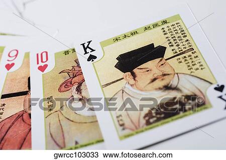 Close-up of playing cards View Large Photo Image Stock Image - Close-up of playing cards. Fotosearch