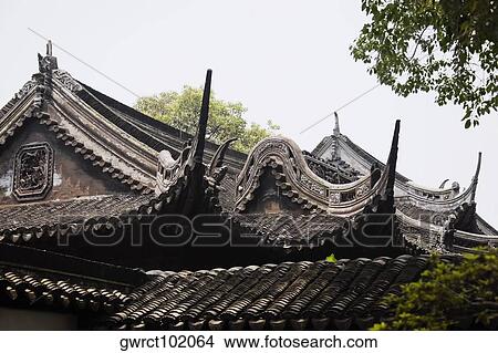Carving on a building, Yu Yuan Gardens, Shanghai, China View Large Photo Image Picture - Carving on a building, Yu Yuan Gardens, Shanghai, China. Fotosearch
