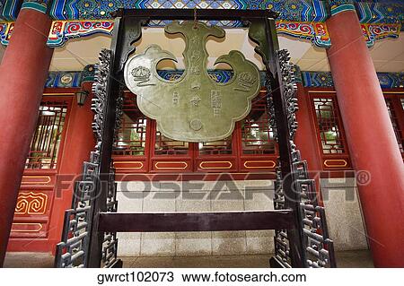 Low angle view of a sculpture in a temple, Zhanshan Temple, Qingdao, Shandong Province, China View Large Photo Image Stock Image - Low angle view of a sculpture in a temple, Zhanshan Temple, Qingdao, Shandong Province, China. Fotosearch